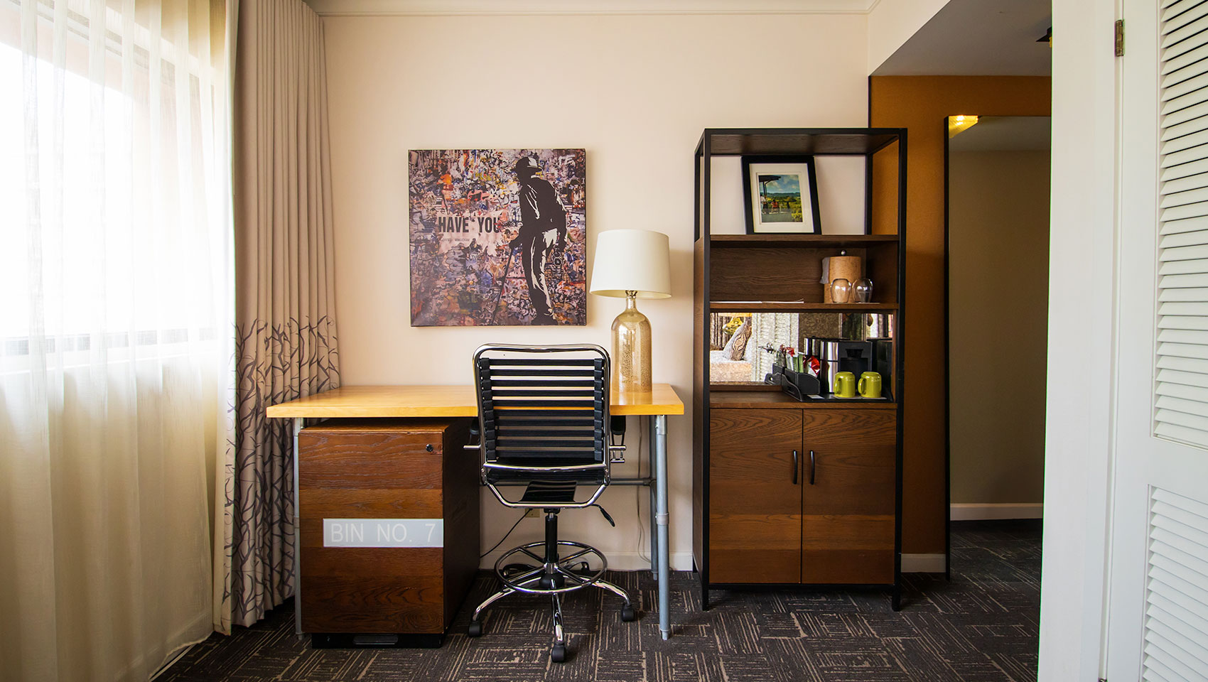 Guest Room Work Area